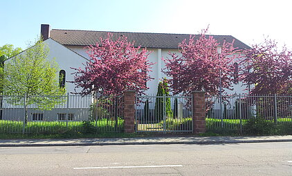 Die Chapel von Norden aus gesehen.